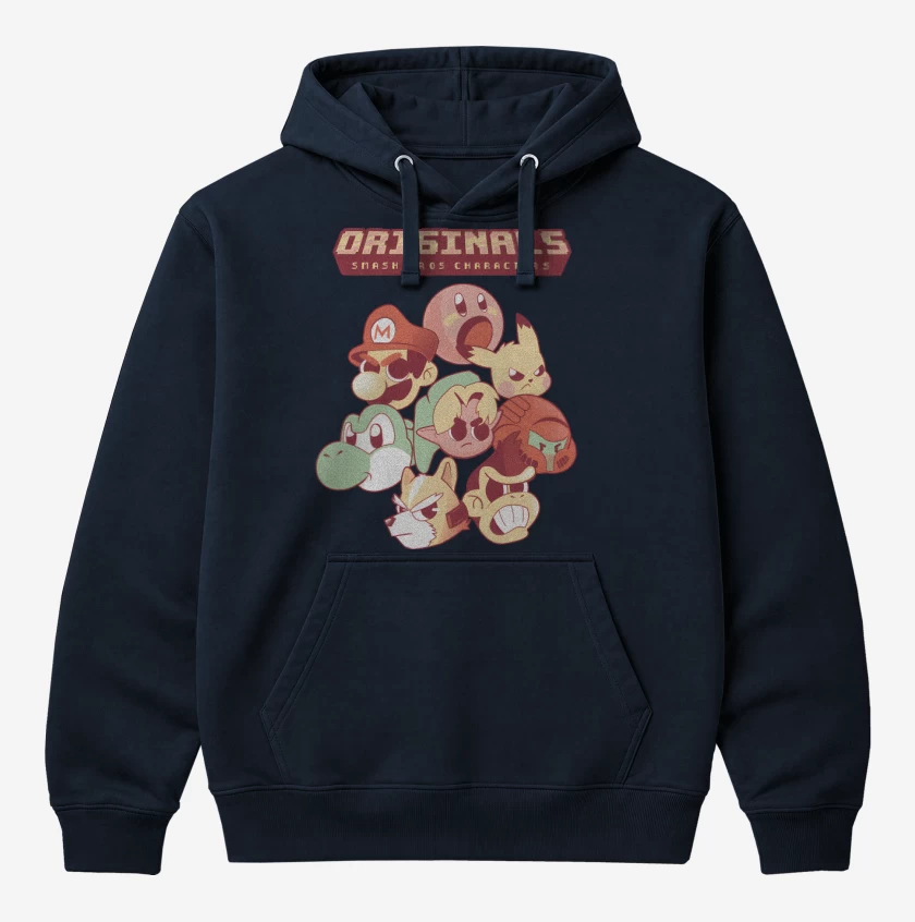 Polerón Canguro Originals Smash Bros