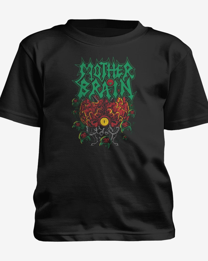 Polera de niño Negro de Mother Brain 