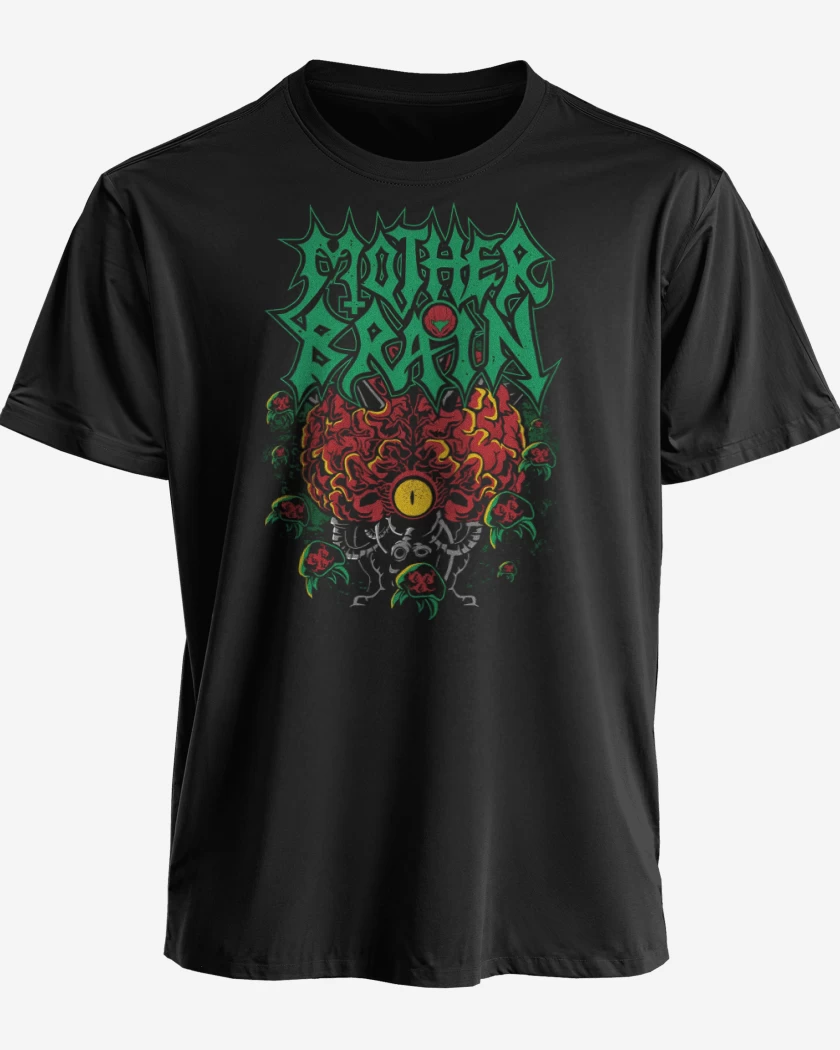 Polera premium Negro de Mother Brain 