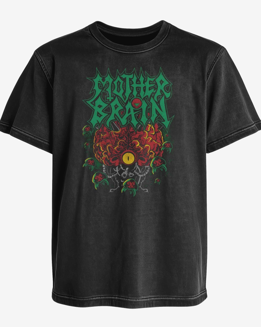 Polera desgastada Mother Brain 
