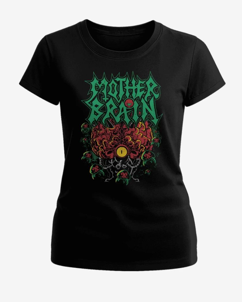 Polera de Mujer Negro de Mother Brain 