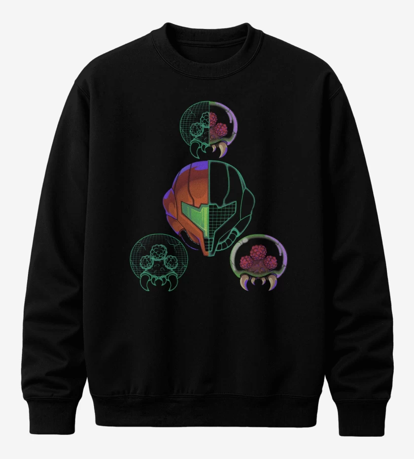 Poleron polo Dimensión Metroid