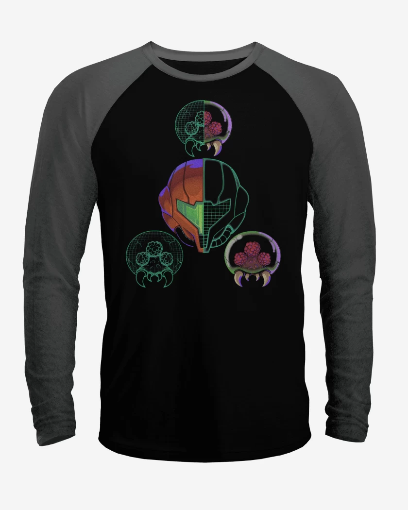 Polera Raglan Dimensión Metroid