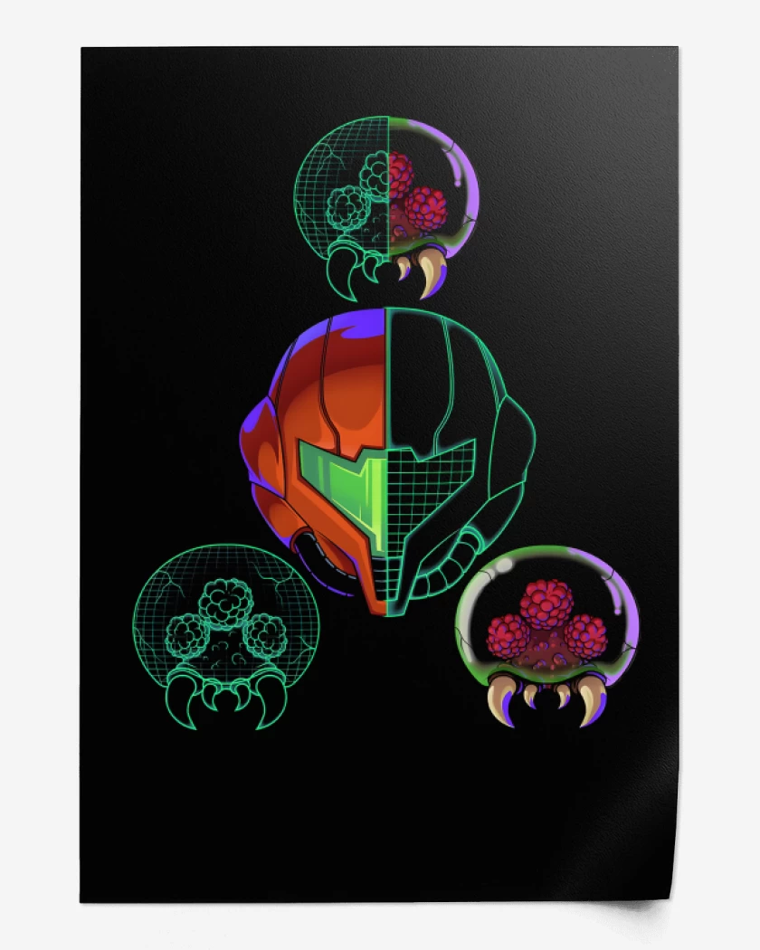 Print Dimensión Metroid