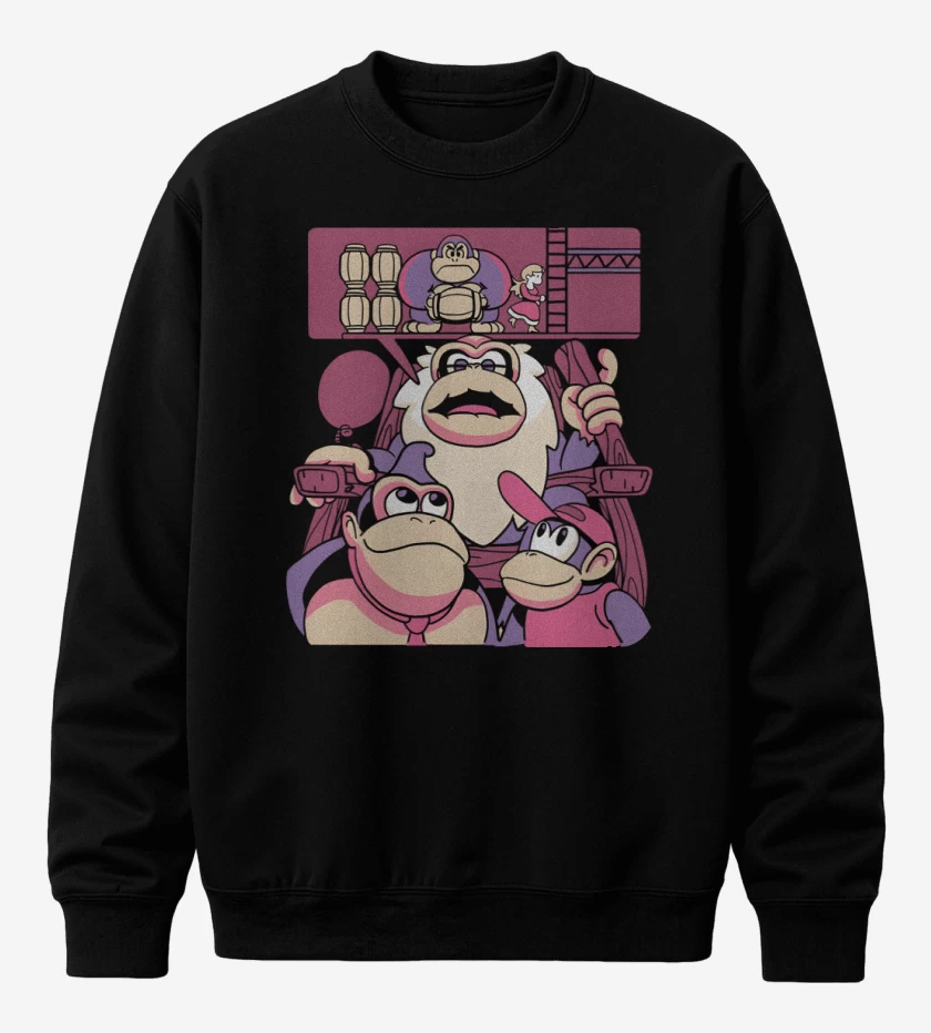 Poleron polo Nostalgia Kong