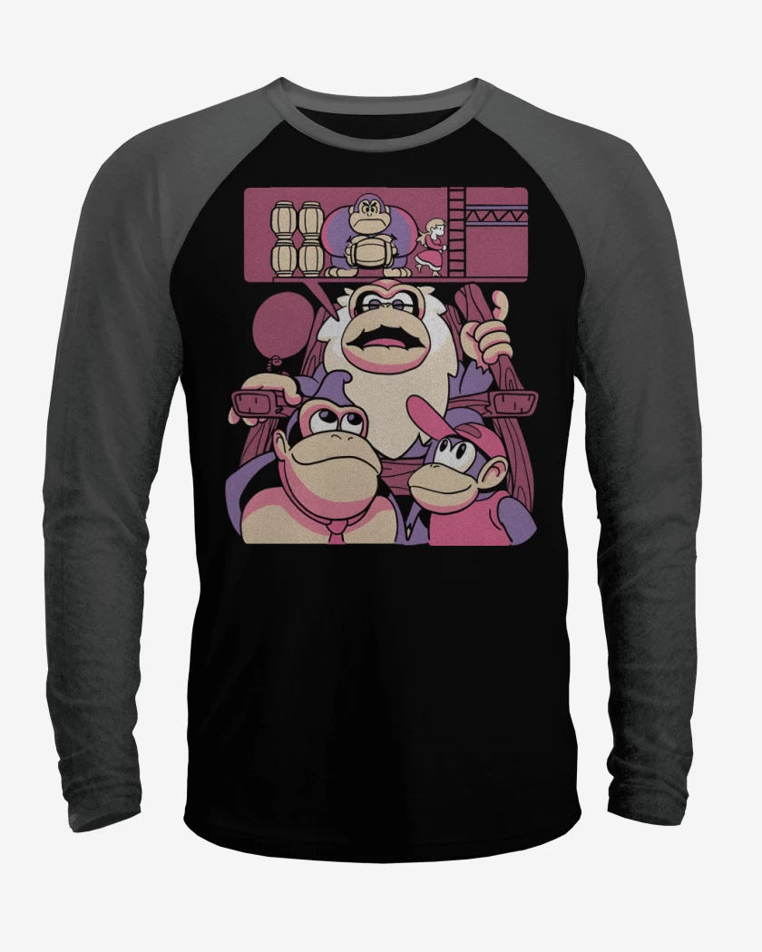 Polera Raglan Nostalgia Kong