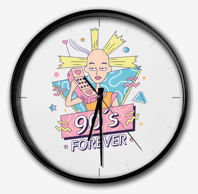 Reloj Blanco de 90s Forever