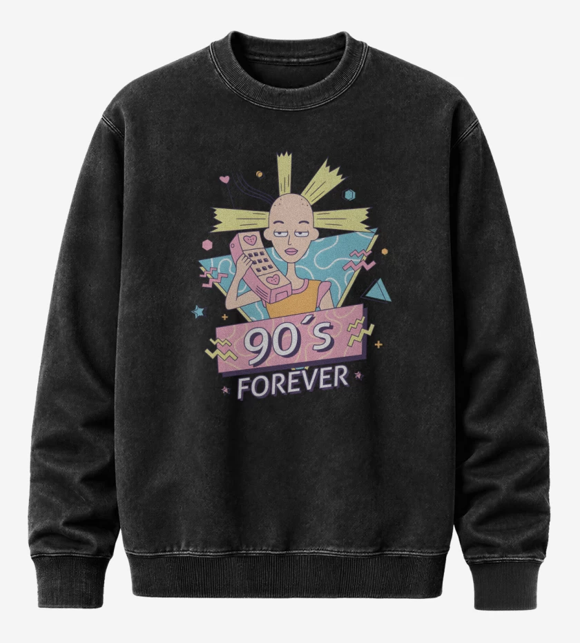 Poleron Polo Acid Wash 90s Forever