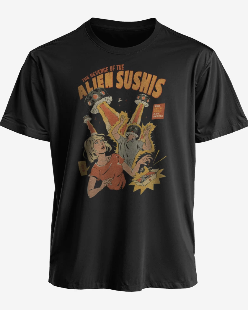 Polera Ataque de los Alien Sushis