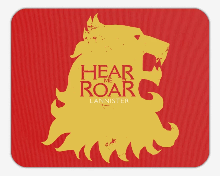 Mousepad Hear me Roar