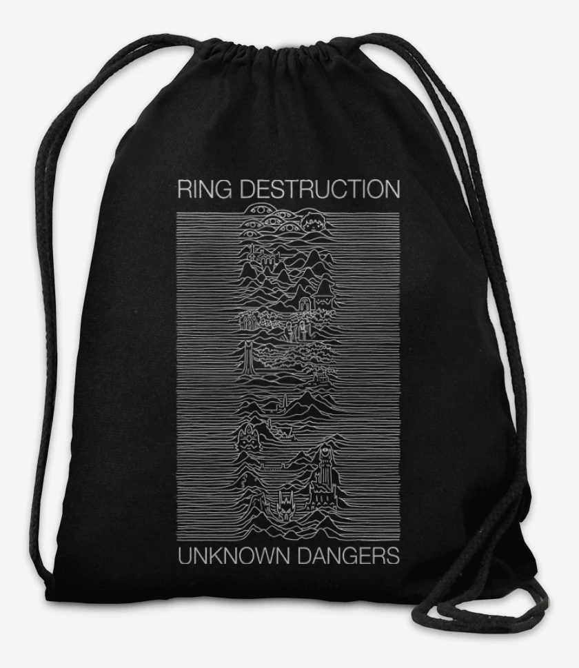 Mochila Negro de Ring Destruction