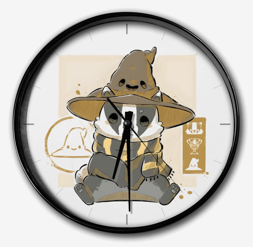Reloj Cute Hufflepuff