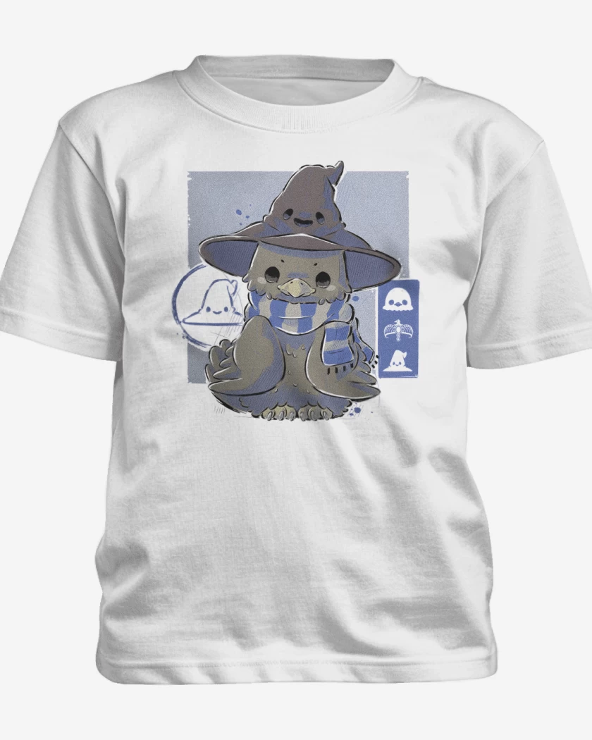 Polera de niño Blanco de Cute Ravenclaw