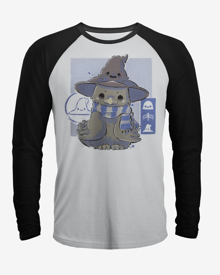 Polera Raglan Cute Ravenclaw