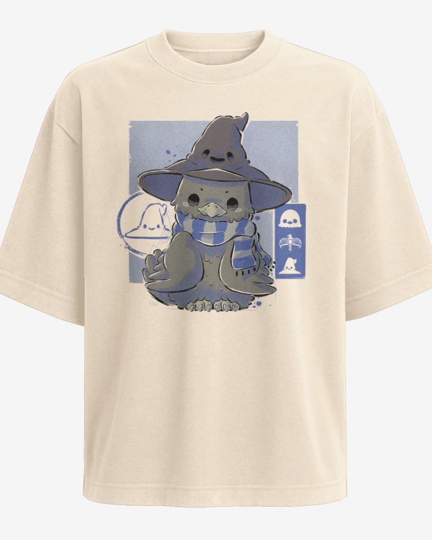 Polera Oversize Cute Ravenclaw
