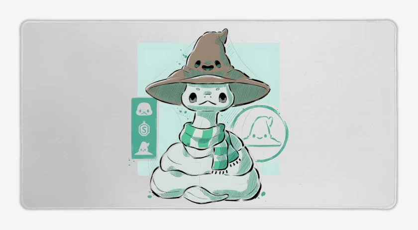 Mouse pad Gamer Cute Slytherin