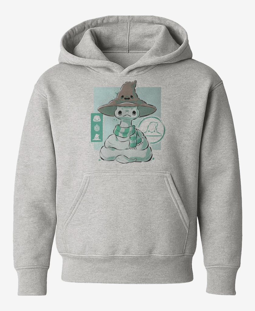 Poleron de niño Gris Melange de Cute Slytherin
