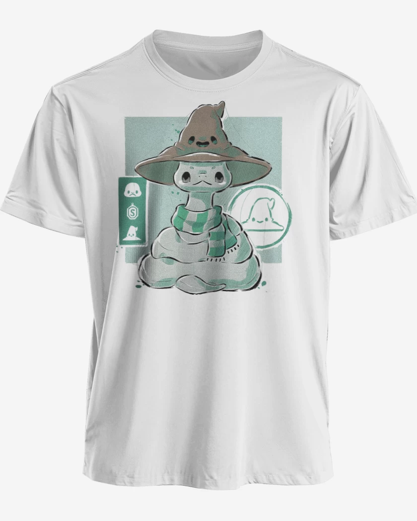 Polera premium Blanco de Cute Slytherin