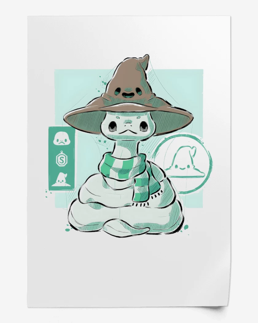 Print Cute Slytherin
