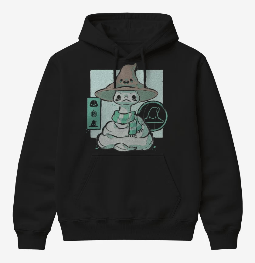 Poleron Canguro básico Cute Slytherin