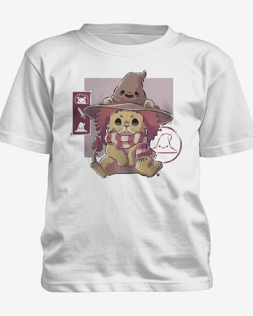 Polera de niño Blanco de Cute Gryffindor
