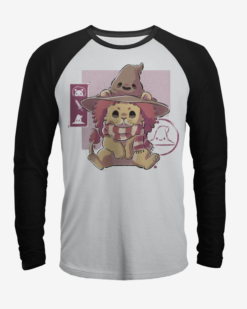 Polera Raglan Cute Gryffindor
