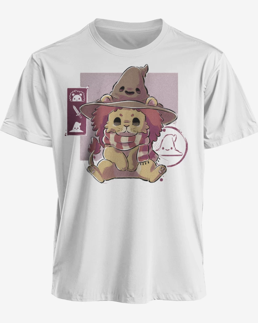 Polera premium Blanco de Cute Gryffindor