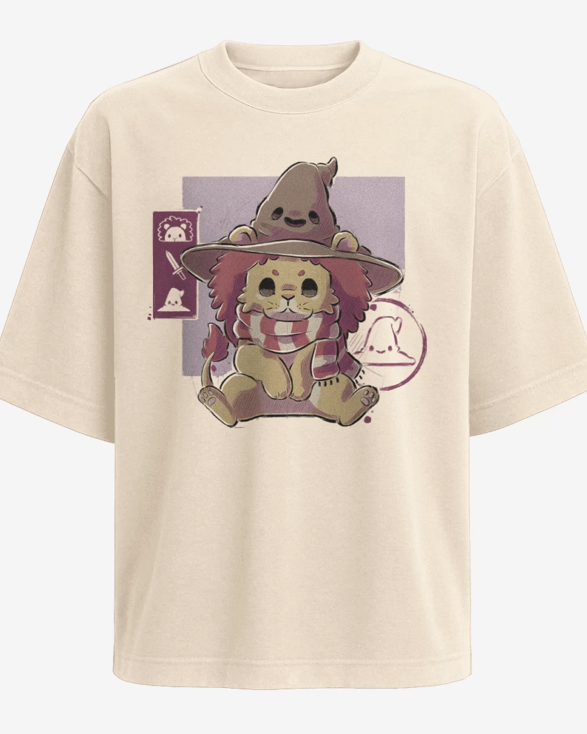 Polera Oversize Cute Gryffindor