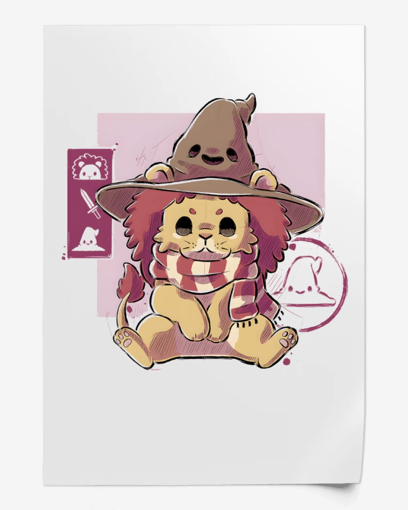 Print Cute Gryffindor