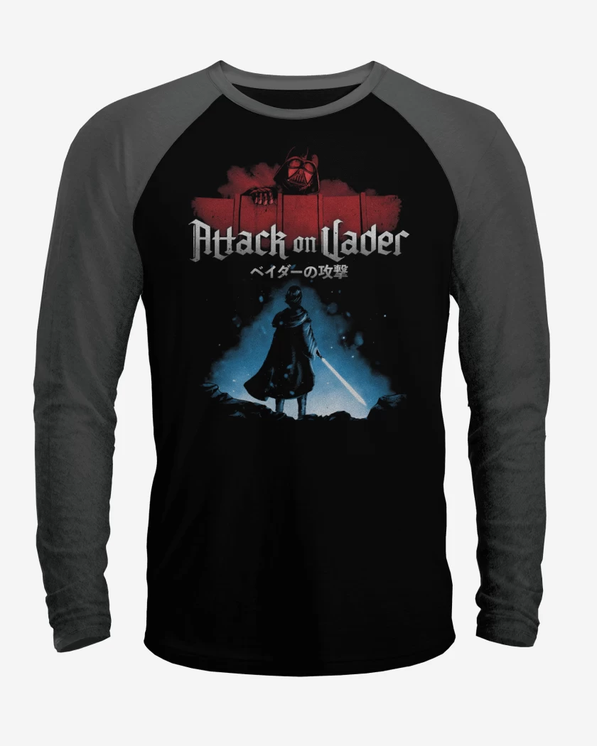 Polera Raglan Attack on Vader