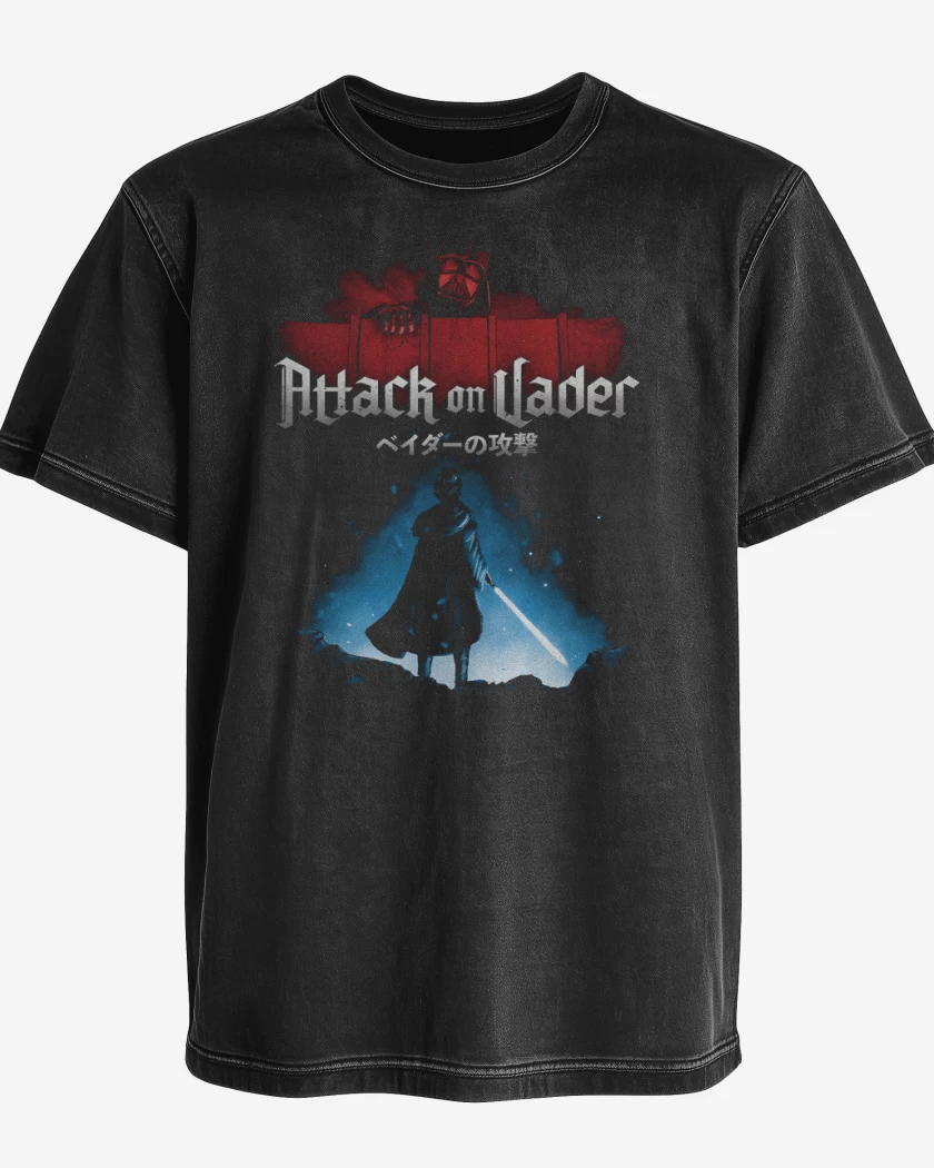Polera desgastada Attack on Vader
