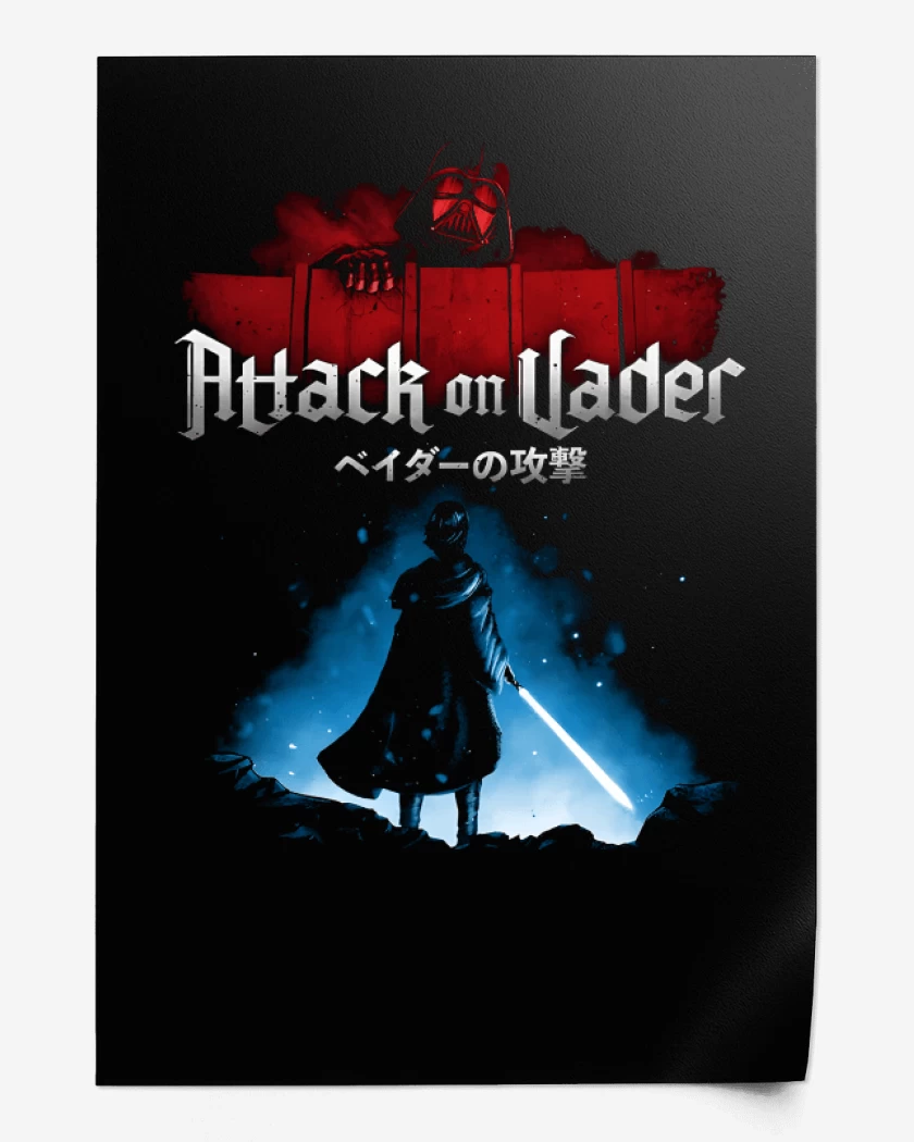 Print Attack on Vader