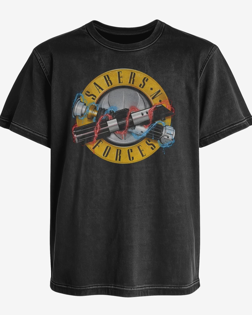 Polera desgastada Sabers n Forces