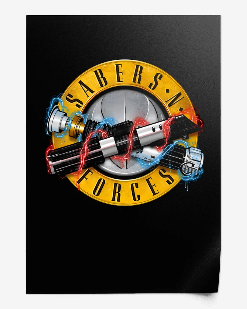 Print Sabers n Forces