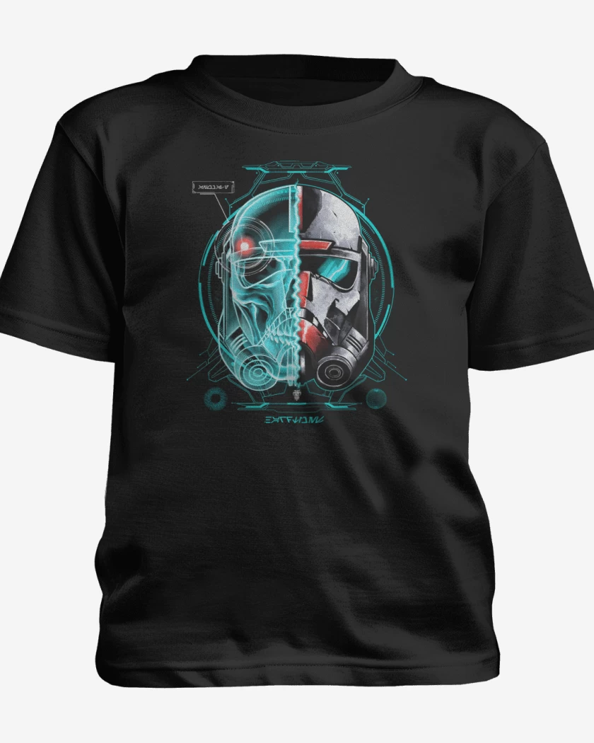 Polera de niño Negro de Stormkeleton