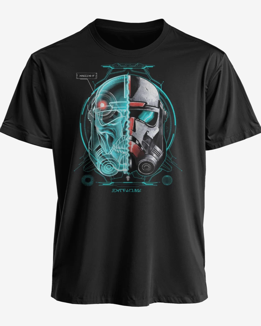 Polera premium Negro de Stormkeleton