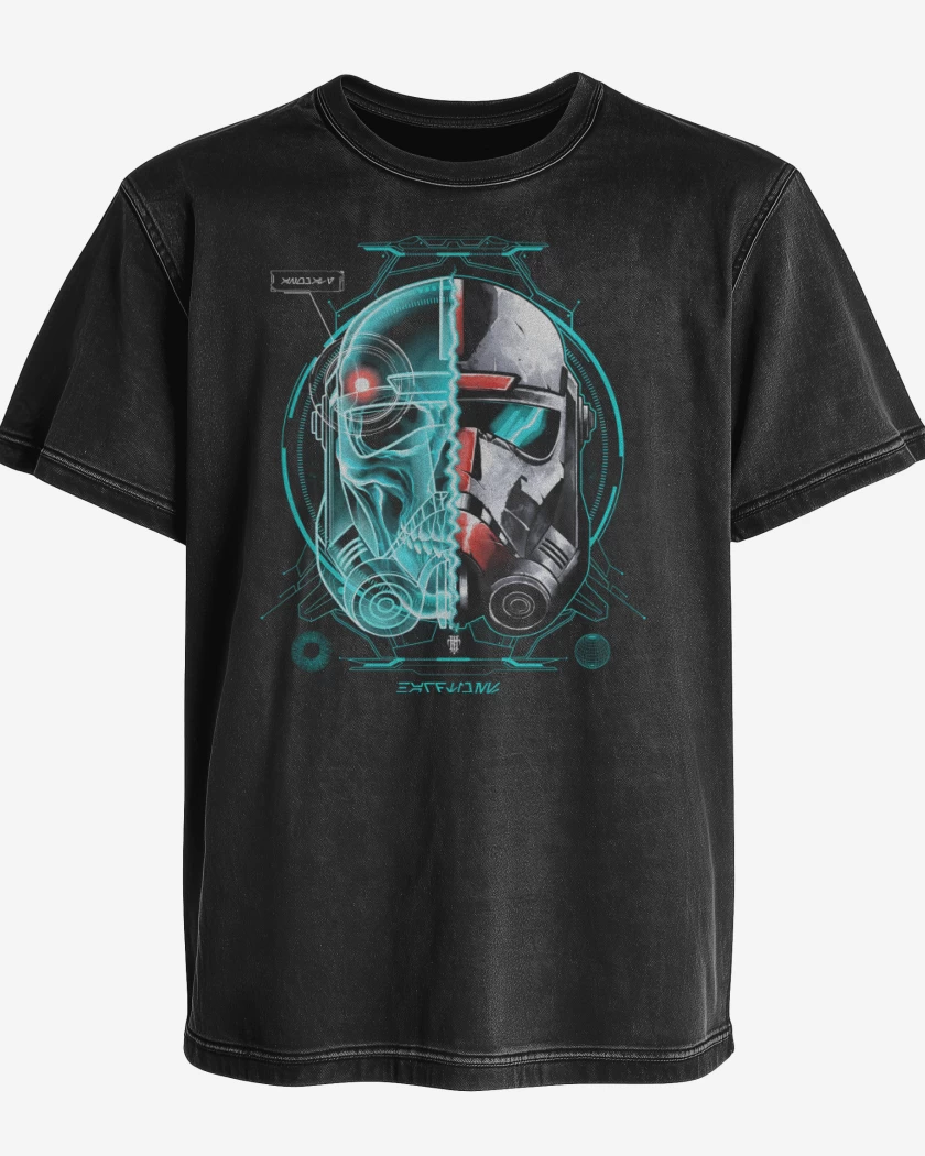 Polera desgastada Stormkeleton