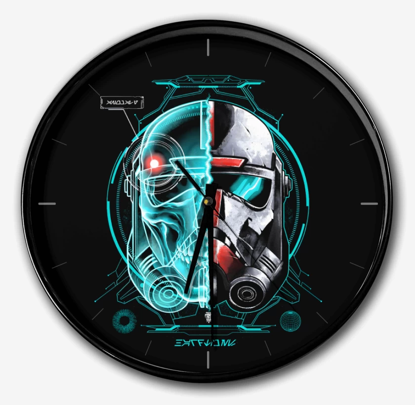 Reloj Negro de Stormkeleton
