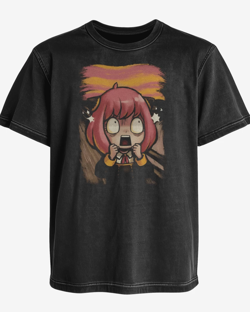 Polera desgastada Maldita Telepatia