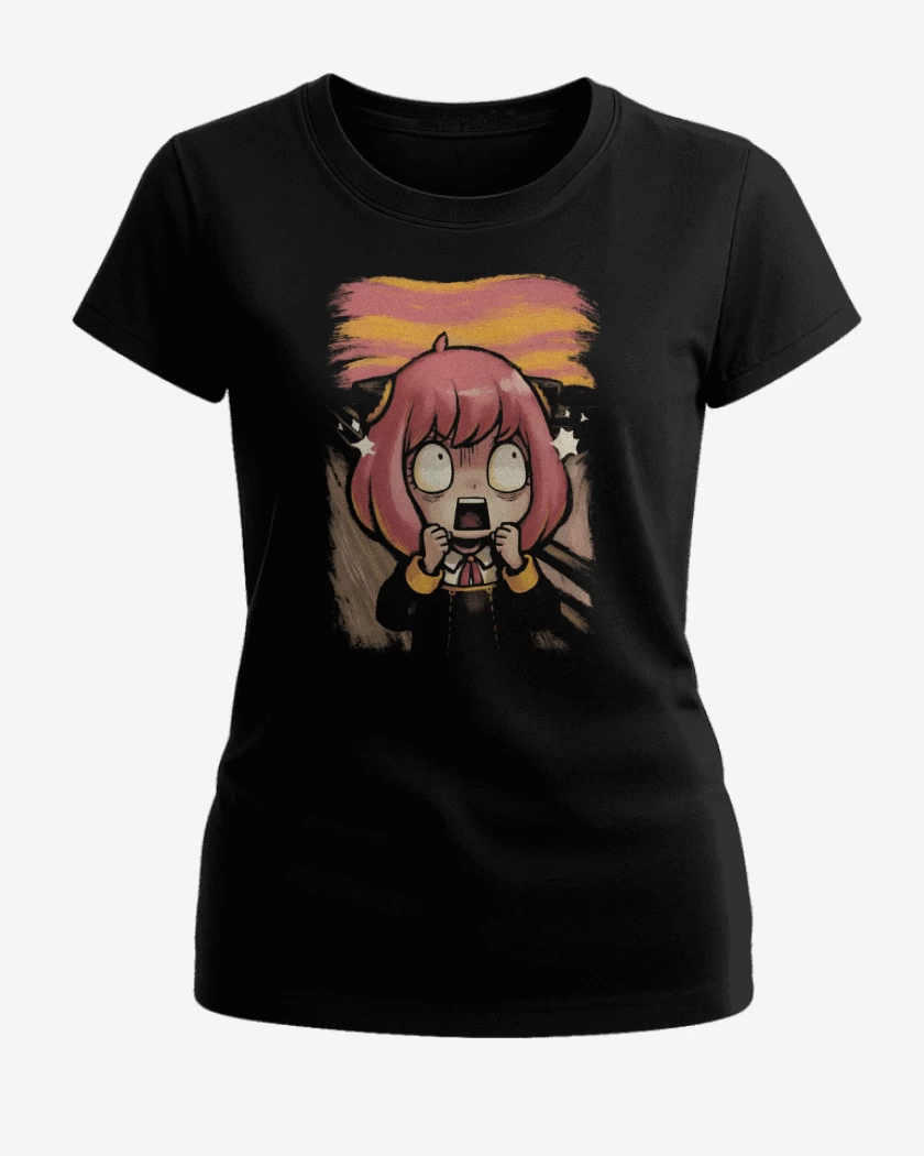 Polera de Mujer Negro de Maldita Telepatia