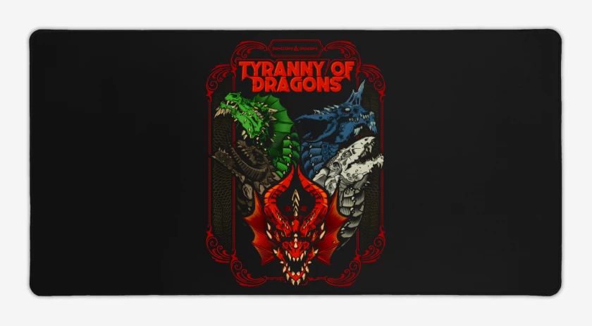 Mouse pad Gamer Tyranny Of Dragons