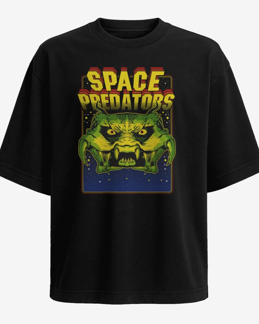 Polera Oversize Space Pradators