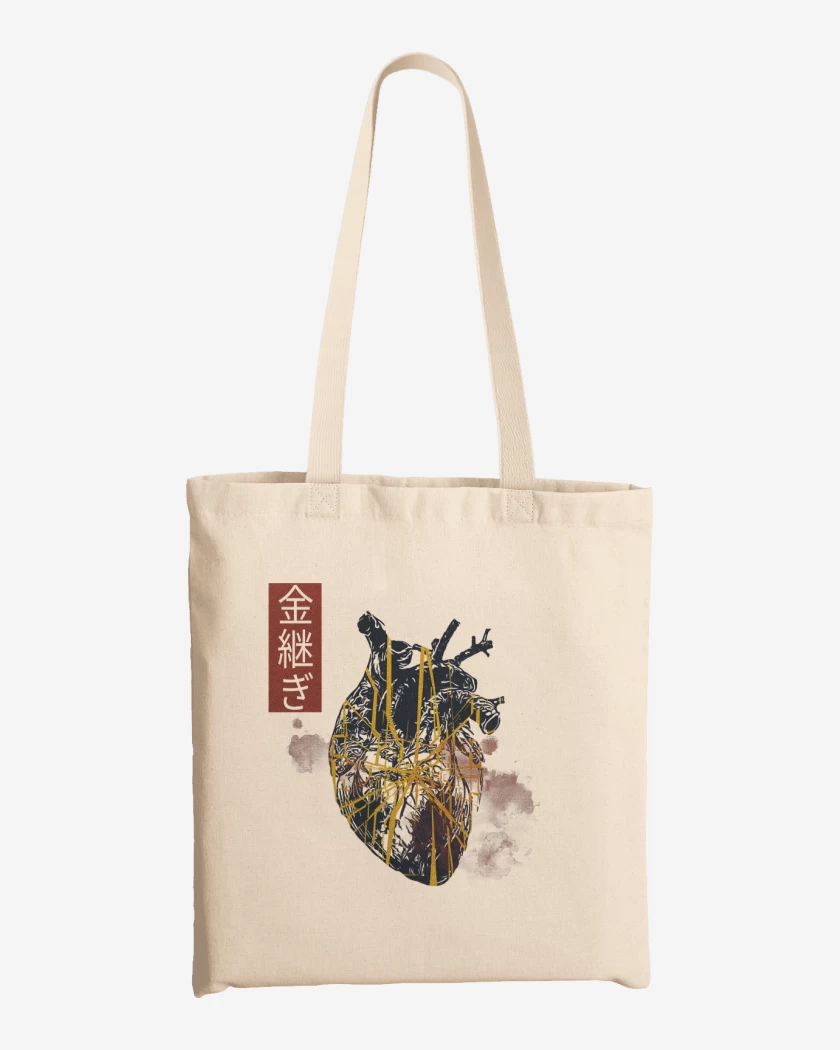 Totebag Corazón Kintsugi