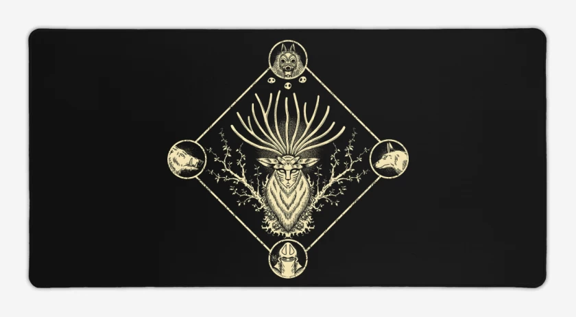 Mouse pad Gamer Guardianes del Bosque
