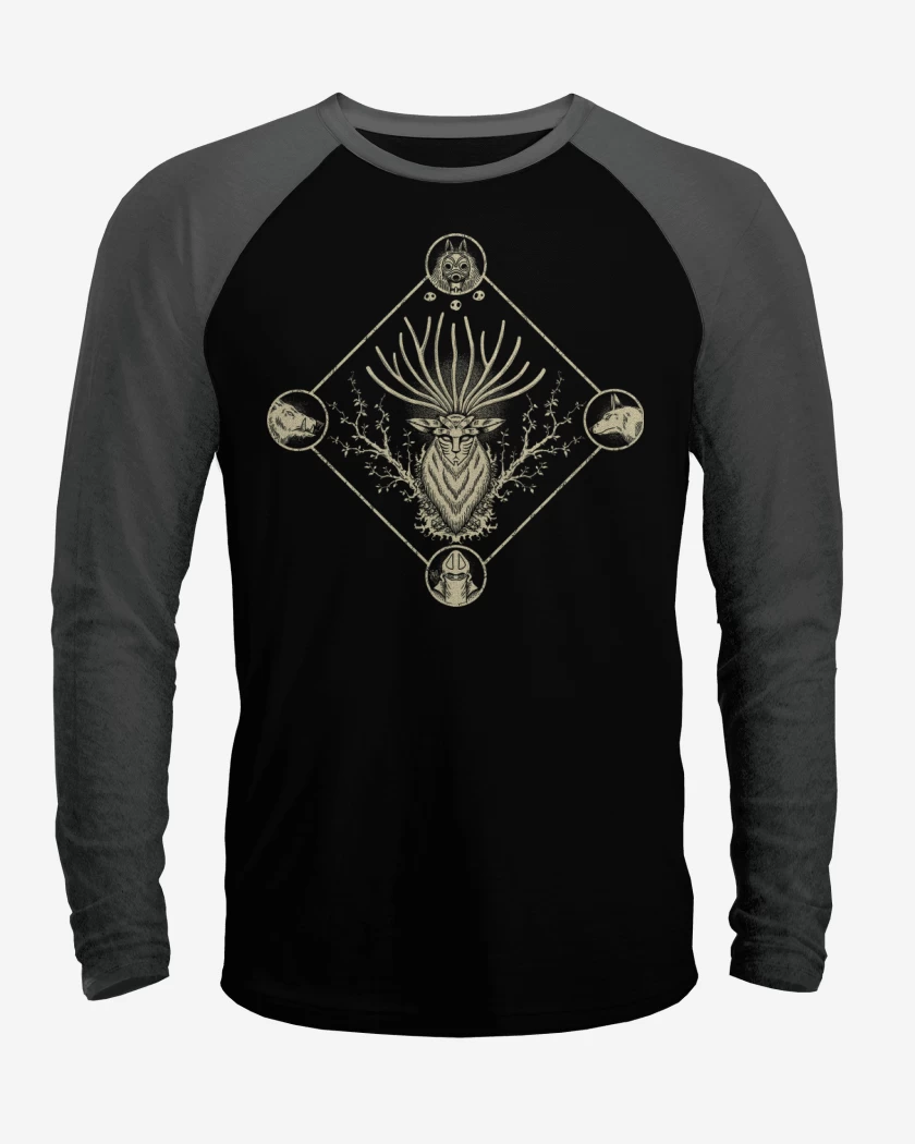 Polera Raglan Guardianes del Bosque