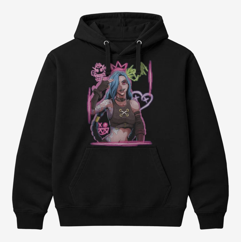 Polerón Canguro Jinx Arcane