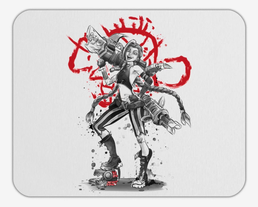 Mousepad Loose Cannon Girl