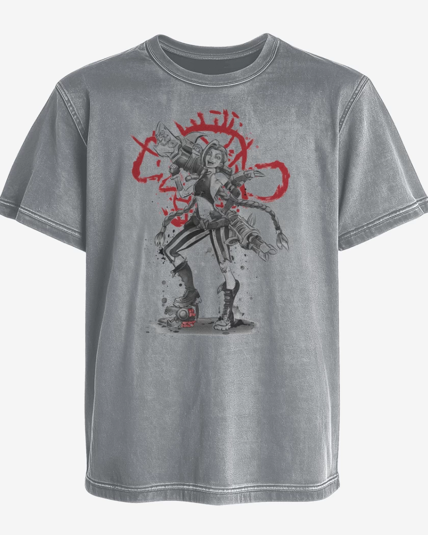 Polera desgastada Loose Cannon Girl