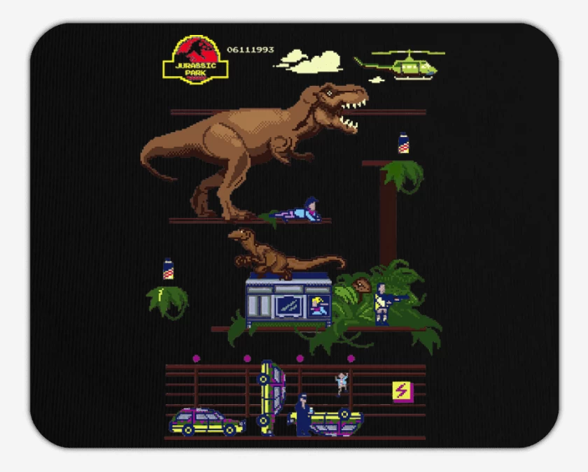 Mousepad Jurassic Bit