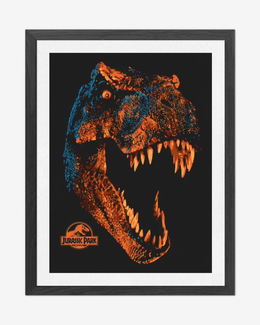 Cuadro decorativo Jurassic Rex